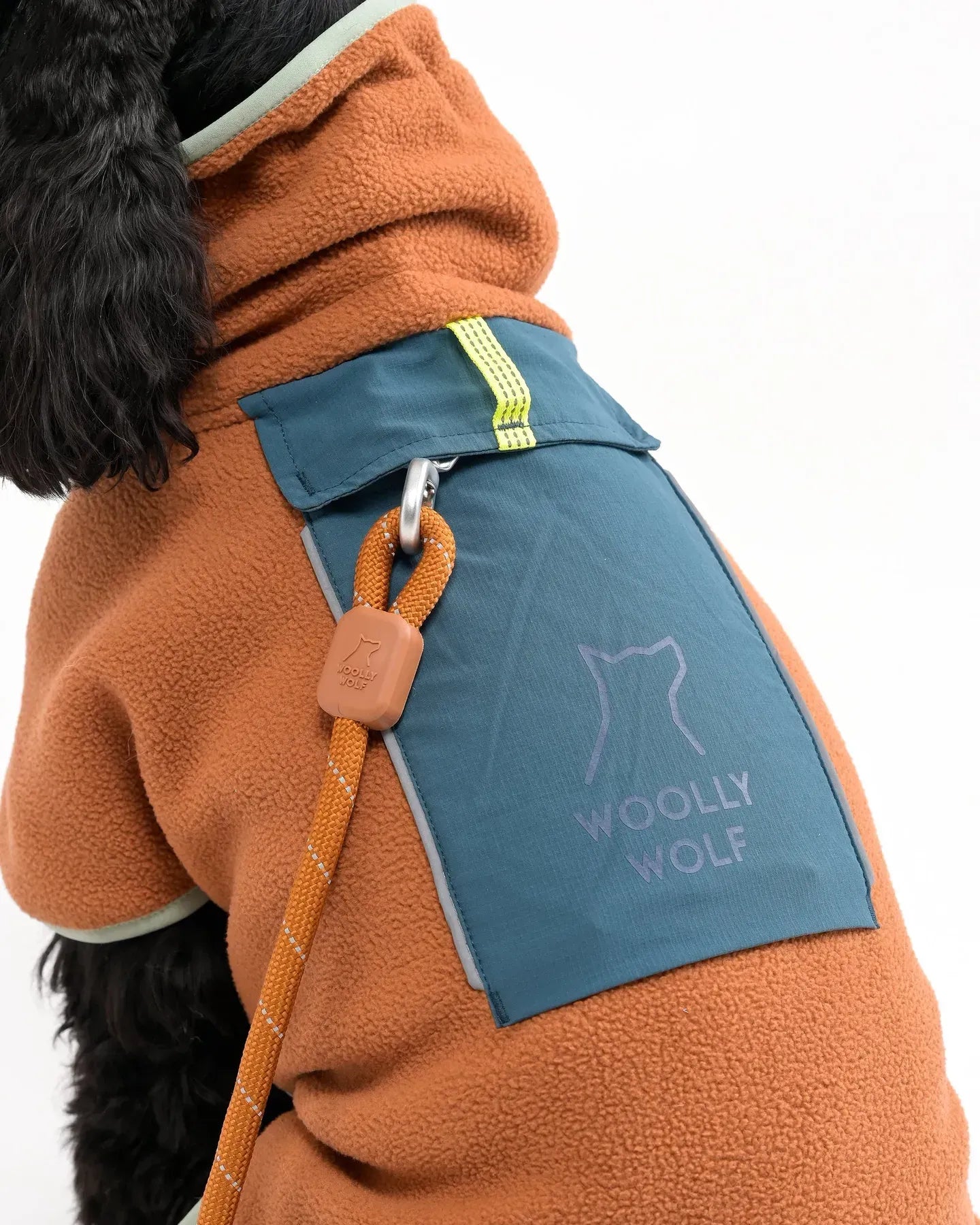 Флісова попона - пуловер для собак Woolly Wolf Alpha 360 Terracotta Mix
