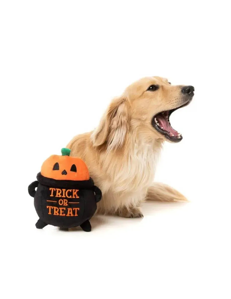 М'яка іграшка для собак FuzzYard Котелок "Цукерки або життя"