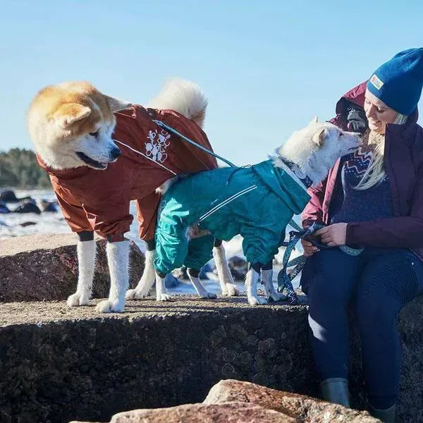 Дощовик комбінезон для собак Hurtta Mudventure Overall ECO Зелений