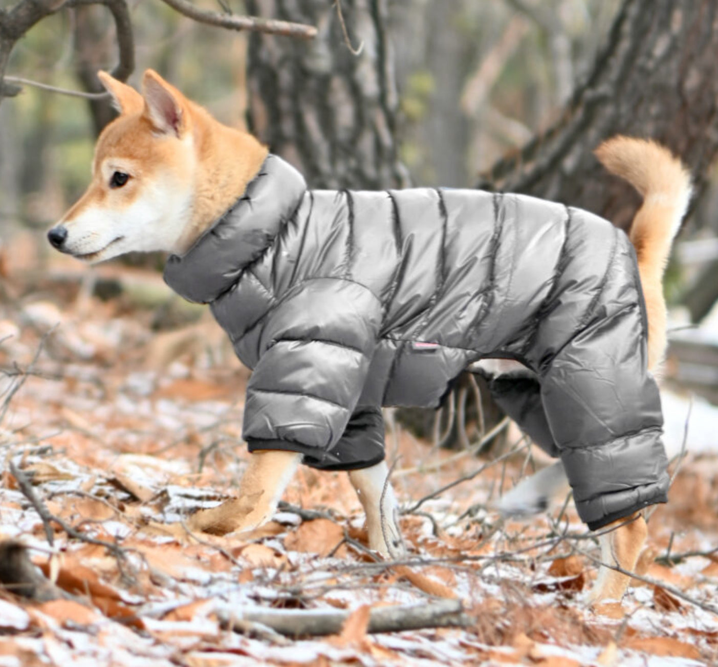 Комбінезон для собак Puppia Ultralight Jumpsuit APAPD-JM1672 Сірий