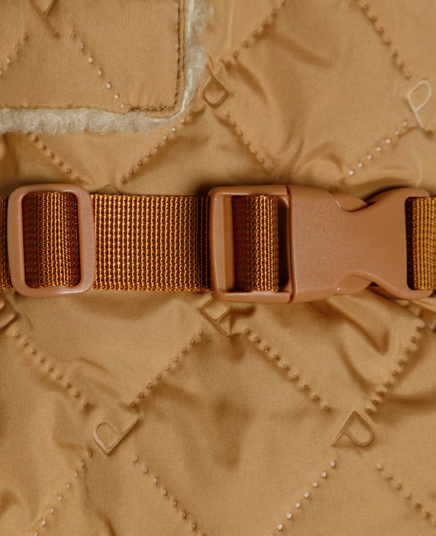 Тепла попона для собак Winter Sherpa Jacket Camel Paikka