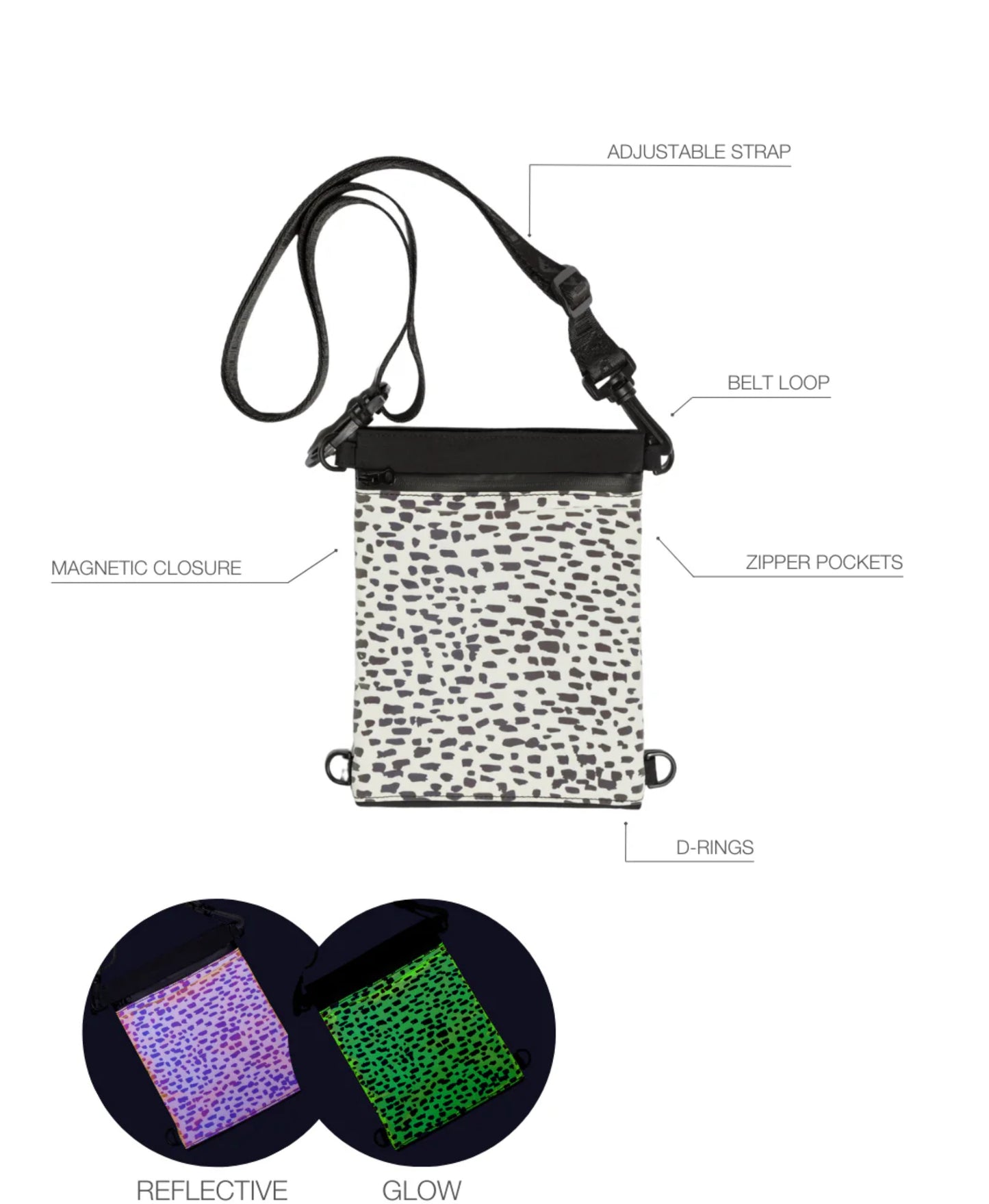 Сумочка для смаколиків Treat Bag Paikka White Leo