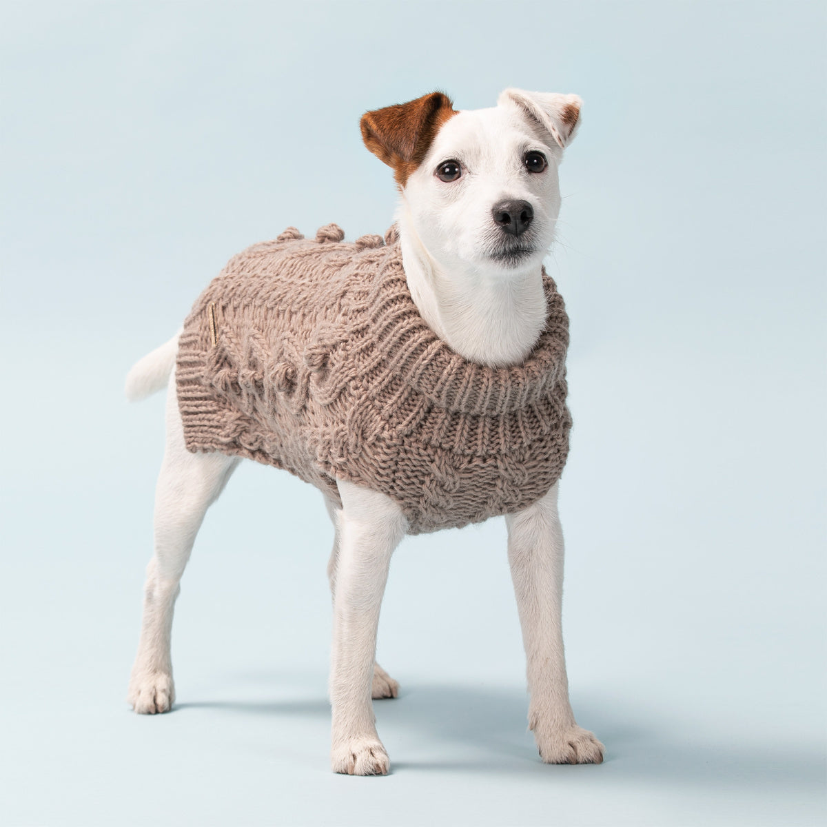 Светр для собак Handmade Knit Taupe Paikka