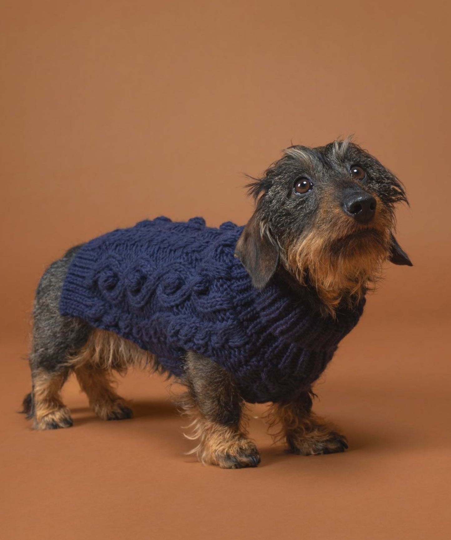Светр для собак Handmade Knit Navy Paikka