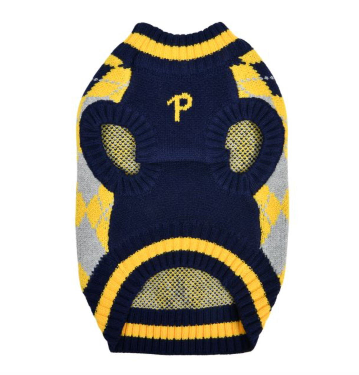 Светр для собак Клітинка GIZMO PAXD-TS2058 Puppia (Yellow)