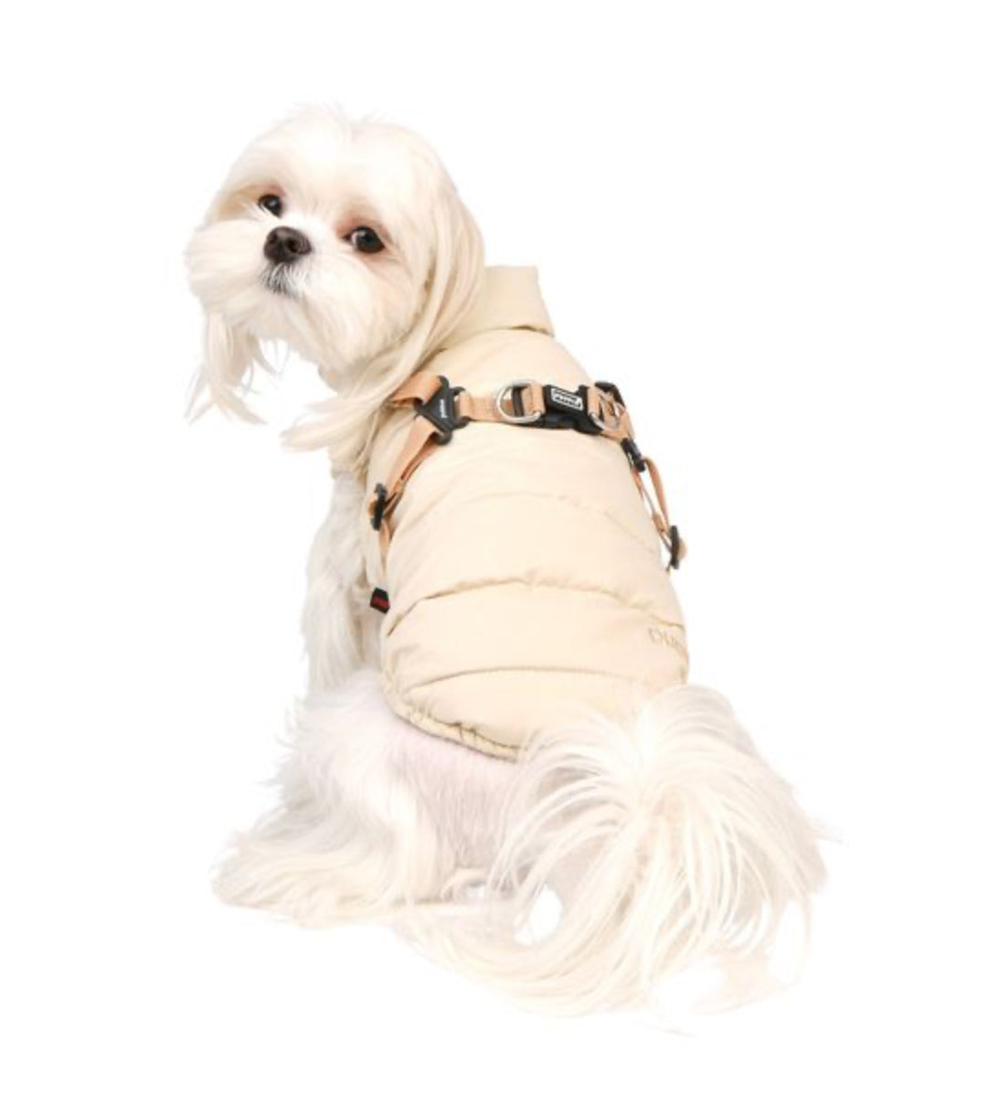 Жилетка для собак COTTON TOUCH HARNESS JUMPER PAVD-VT1937 Puppia (Beige)