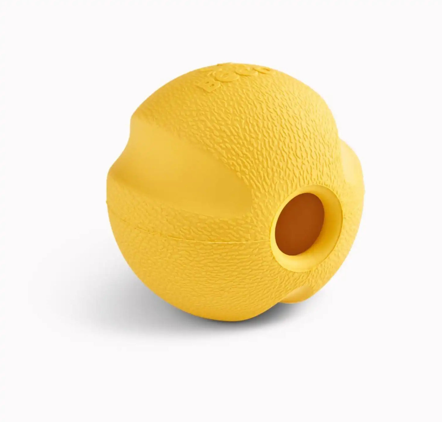 Іграшка м'ячик з отвором для ласощів для собак Beco Pets Fetch Ball Жовтий