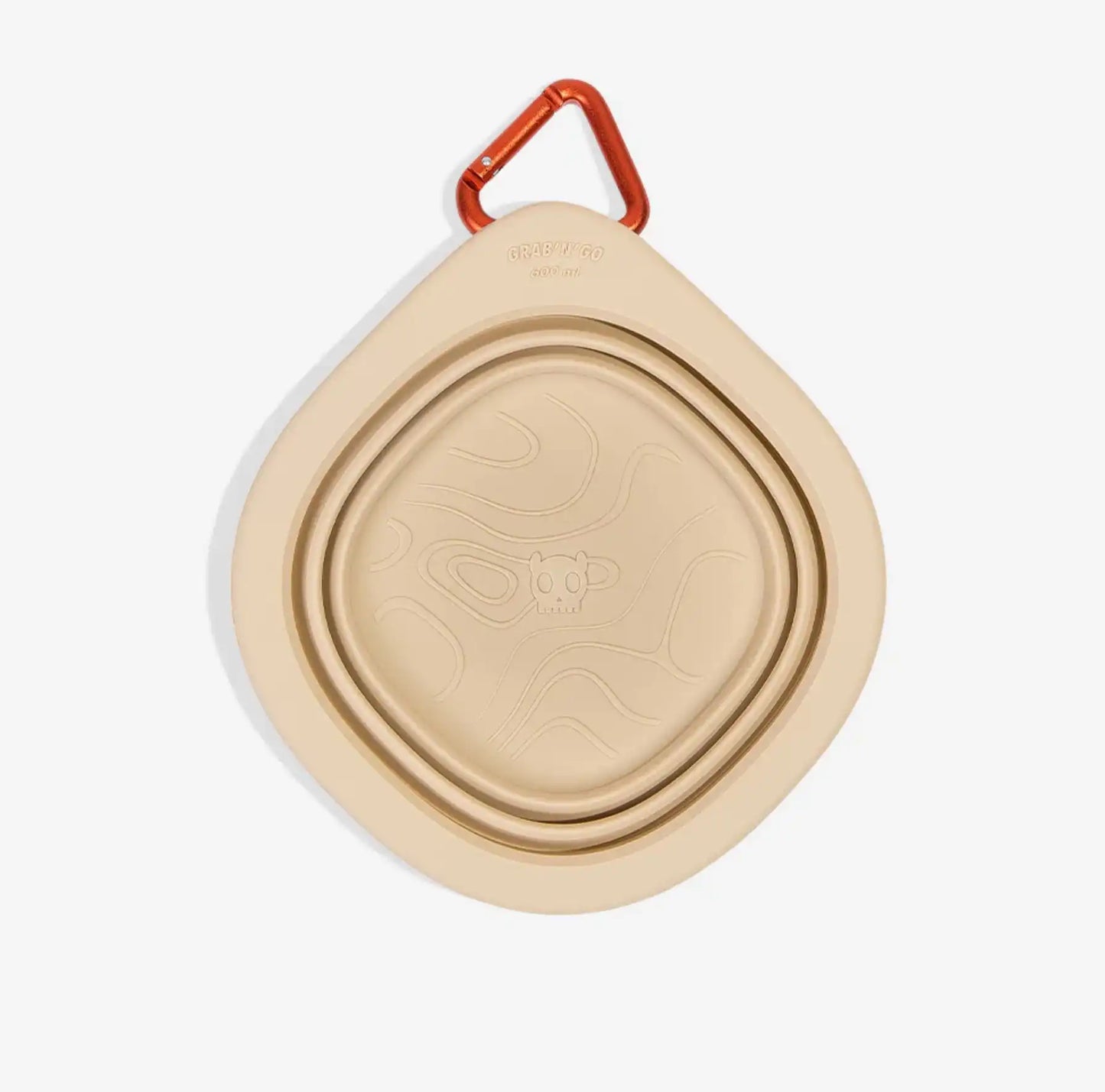 Дорожня складна миска для собак Zee.Dog - Go Bowl Biscotti
