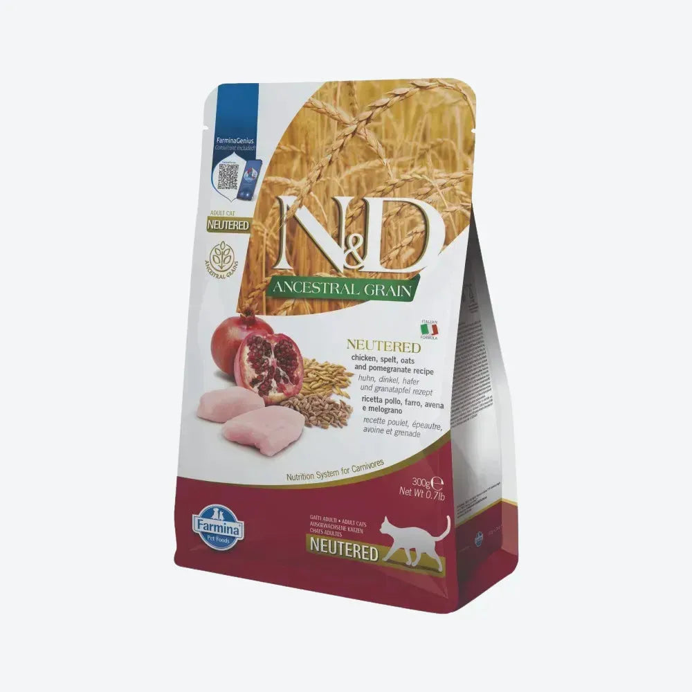 Сухий корм для котів Farmina N&D Low Grain Adult - курка та гранат