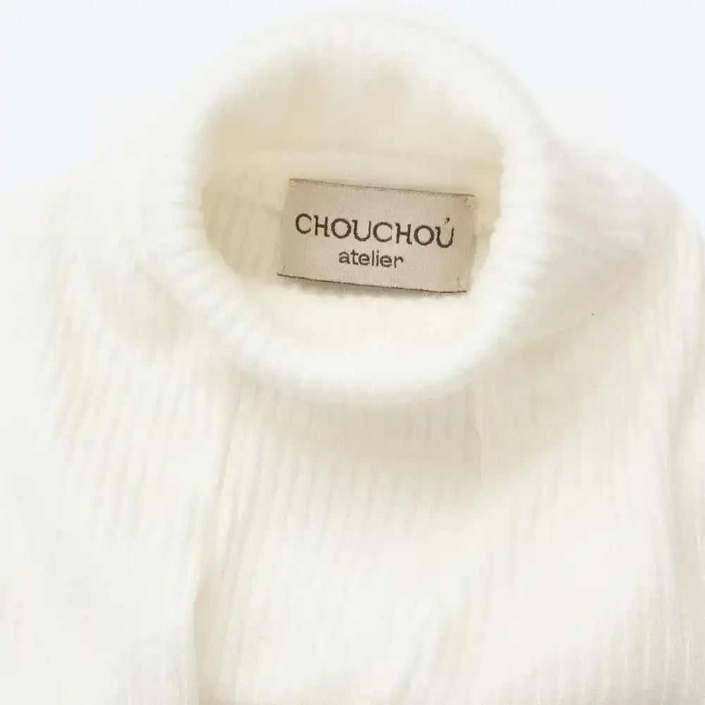 Гольф класичний з ангори для собак молочний ChouChou