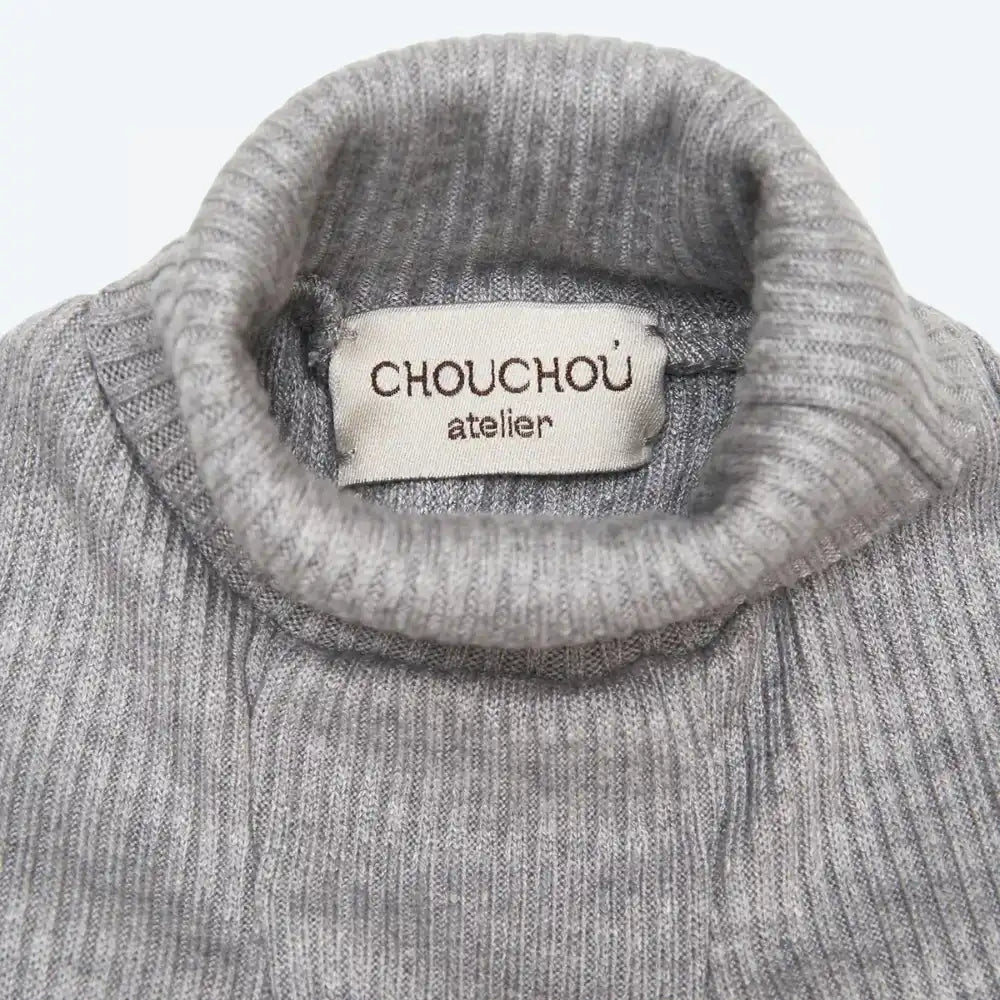 Гольф класичний з ангори для собак сірий ChouChou