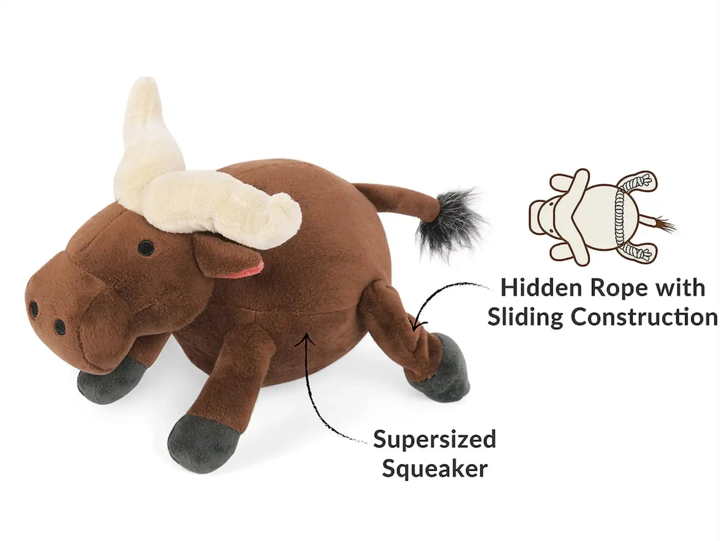 Іграшка для собак Africa Big Five - Cape Buffalo Pet Play