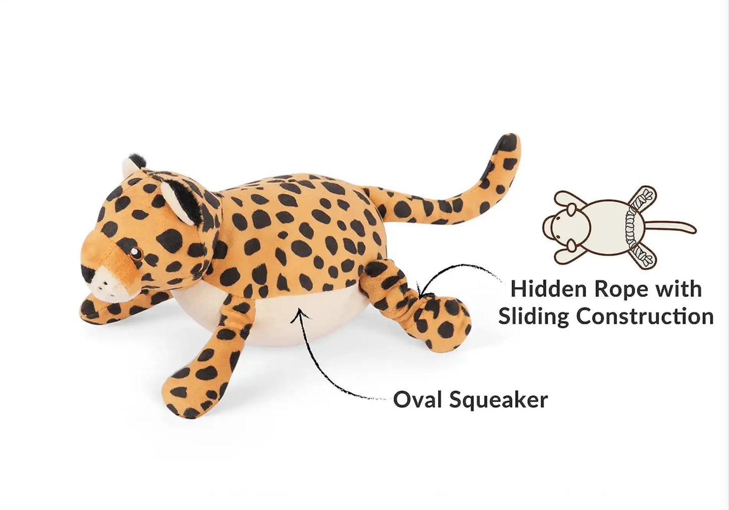 Іграшка для собак Africa Big Five - Leopard Pet Play