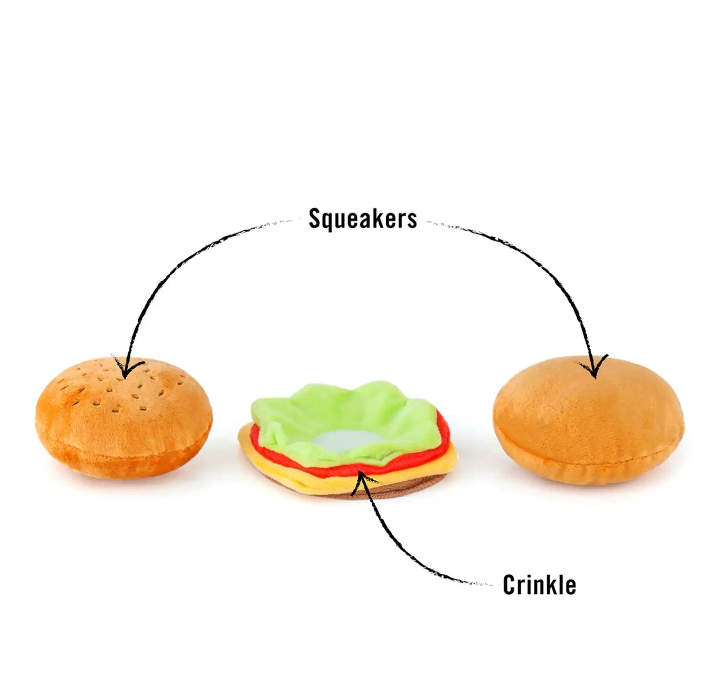 Іграшка для собак American Classie - Burger Pet Play