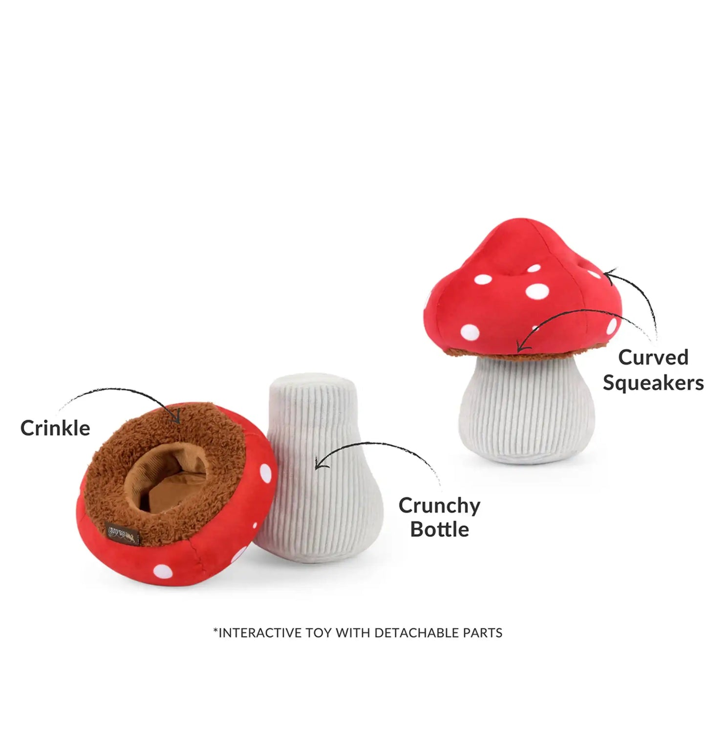 Іграшка для собак Blooming Buddies Collection - Mutt Mushroom Pet Play