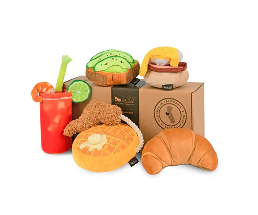 Іграшка для собак Burking Brunch Collection - Chicken & Woofles Pet Play