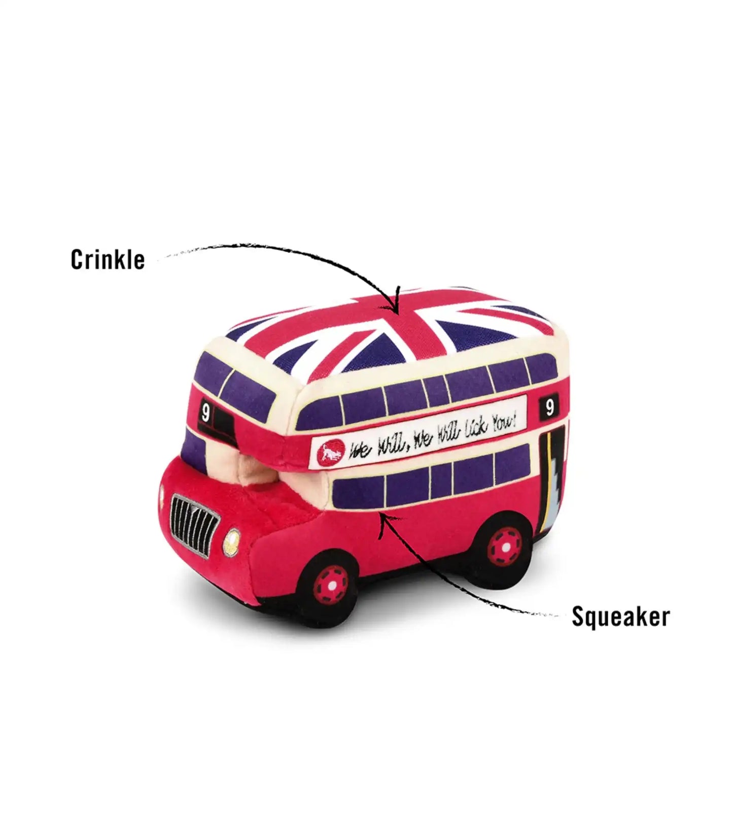 Іграшка для собак Canine Commute Collection - Lickety-Split Bus Pet Play