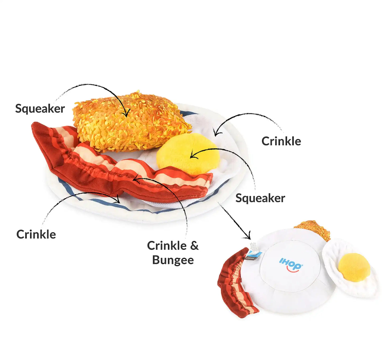 Іграшка для собак IHOP - Breakfast Stack Pet Play