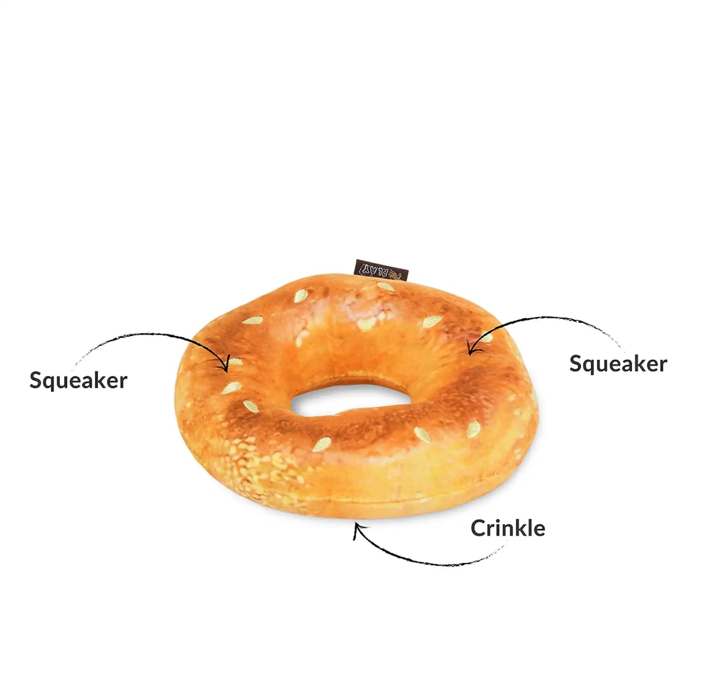 Іграшка для собак P.L.A.Y. x Earth Rated - Montreal Bagel