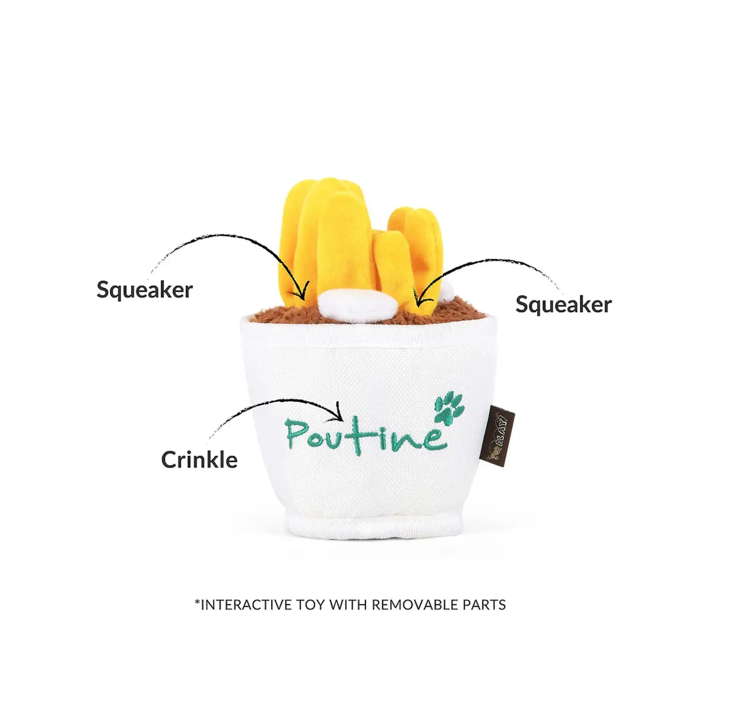 Іграшка для собак P.L.A.Y. x Earth Rated - Poutine