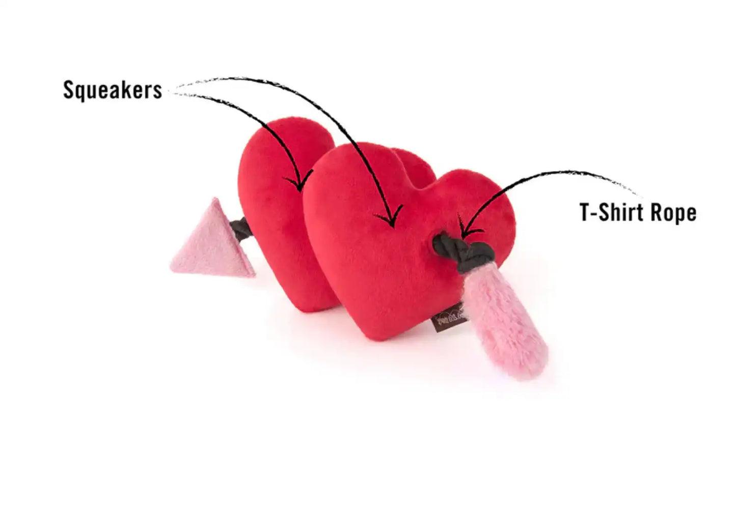Іграшка для собак Puppy Love Collection - Fur-Ever Hearts Pet Play