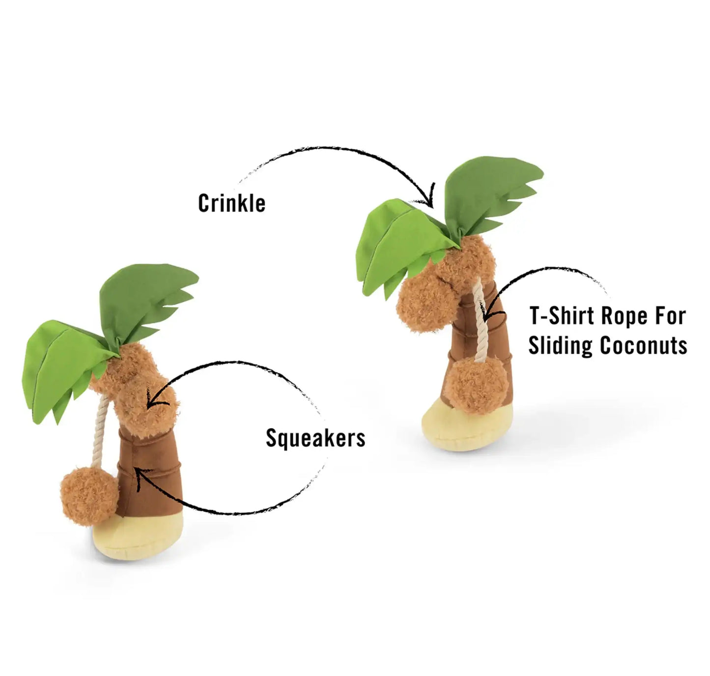 Іграшка для собак Tropical Paradise - Palm Tree Pet Play