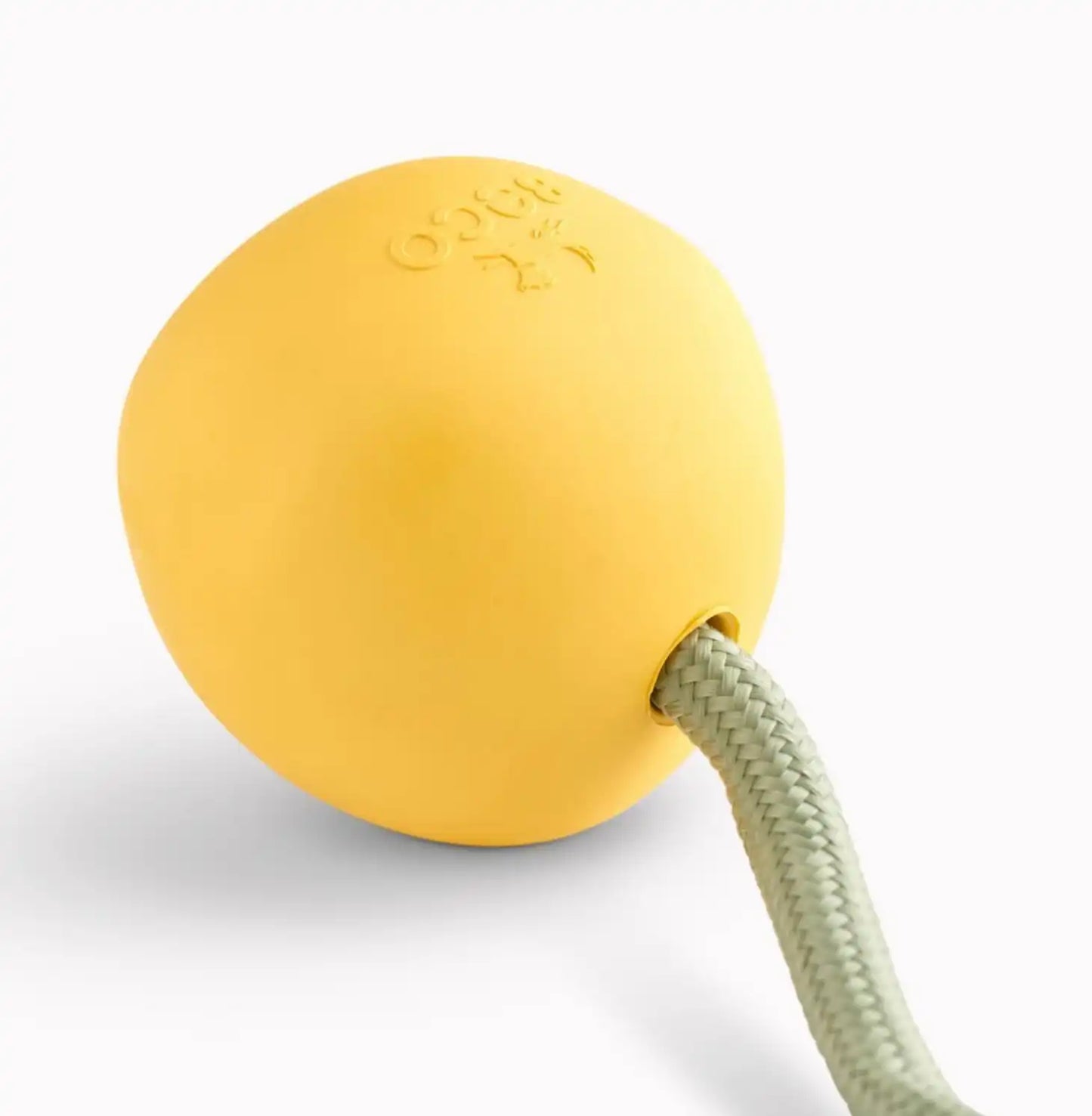 Іграшка м'ячик на мотузці для собак Beco Pets Slinger Ball Жовтий