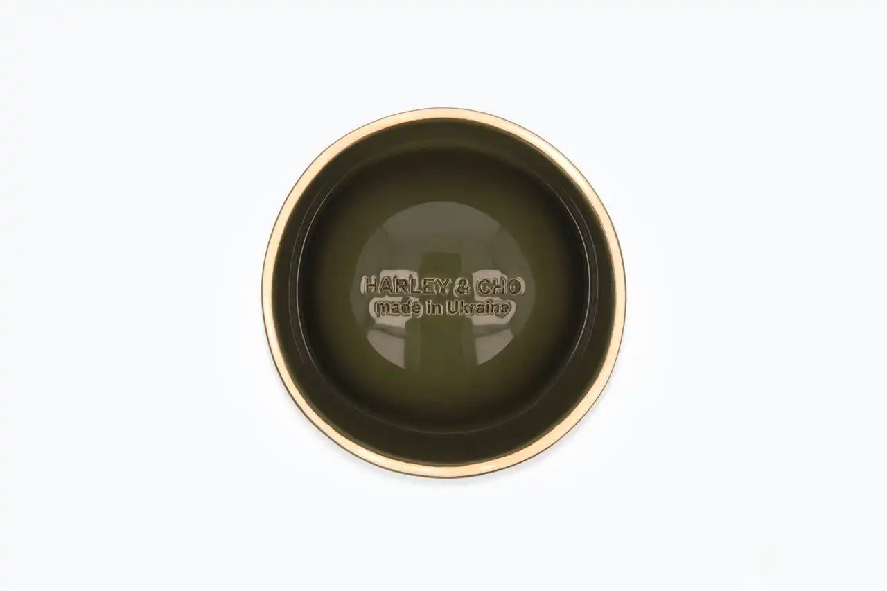 Керамічна миска із сферичним дном Bowl Olive