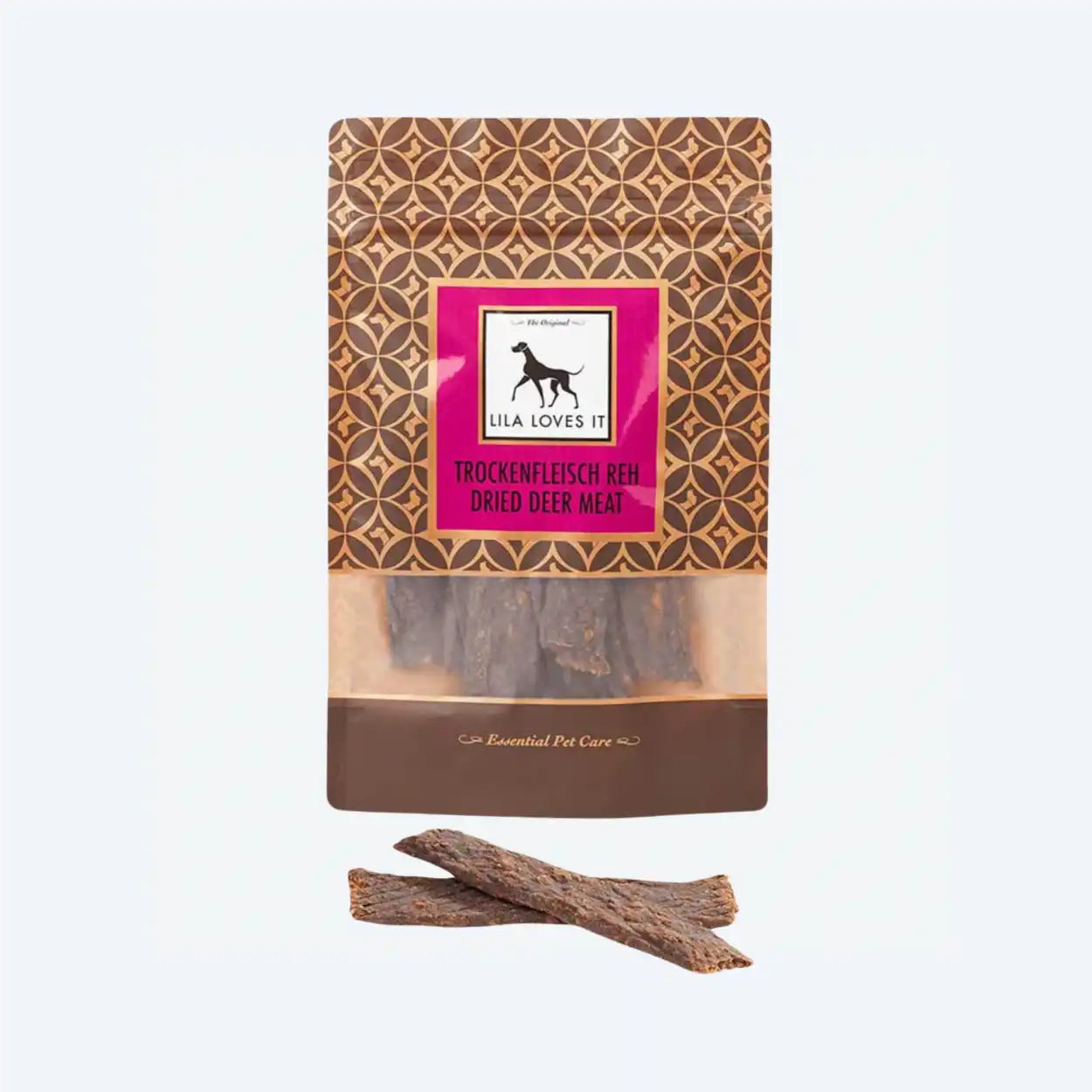 Ласощі для собак у вигляді сушеної оленини Lila loves it - Dried Deer Meat 100 г