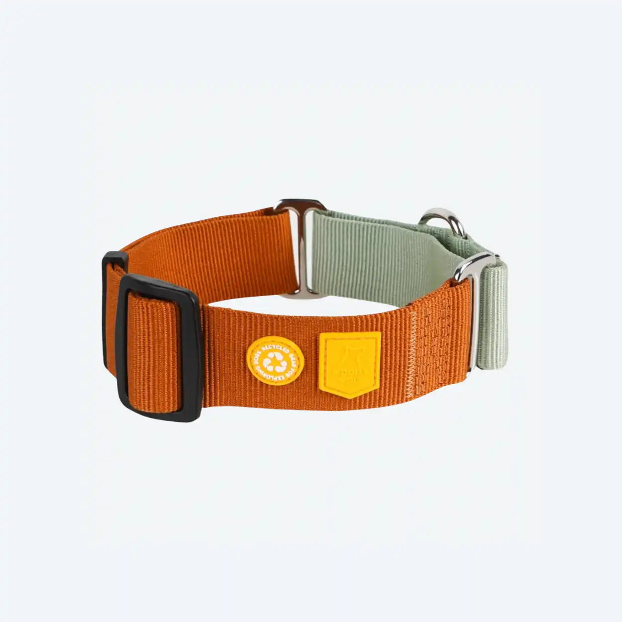 Нашийник для собак Martingale Color Block Terracotta Mix Woolly Wolf