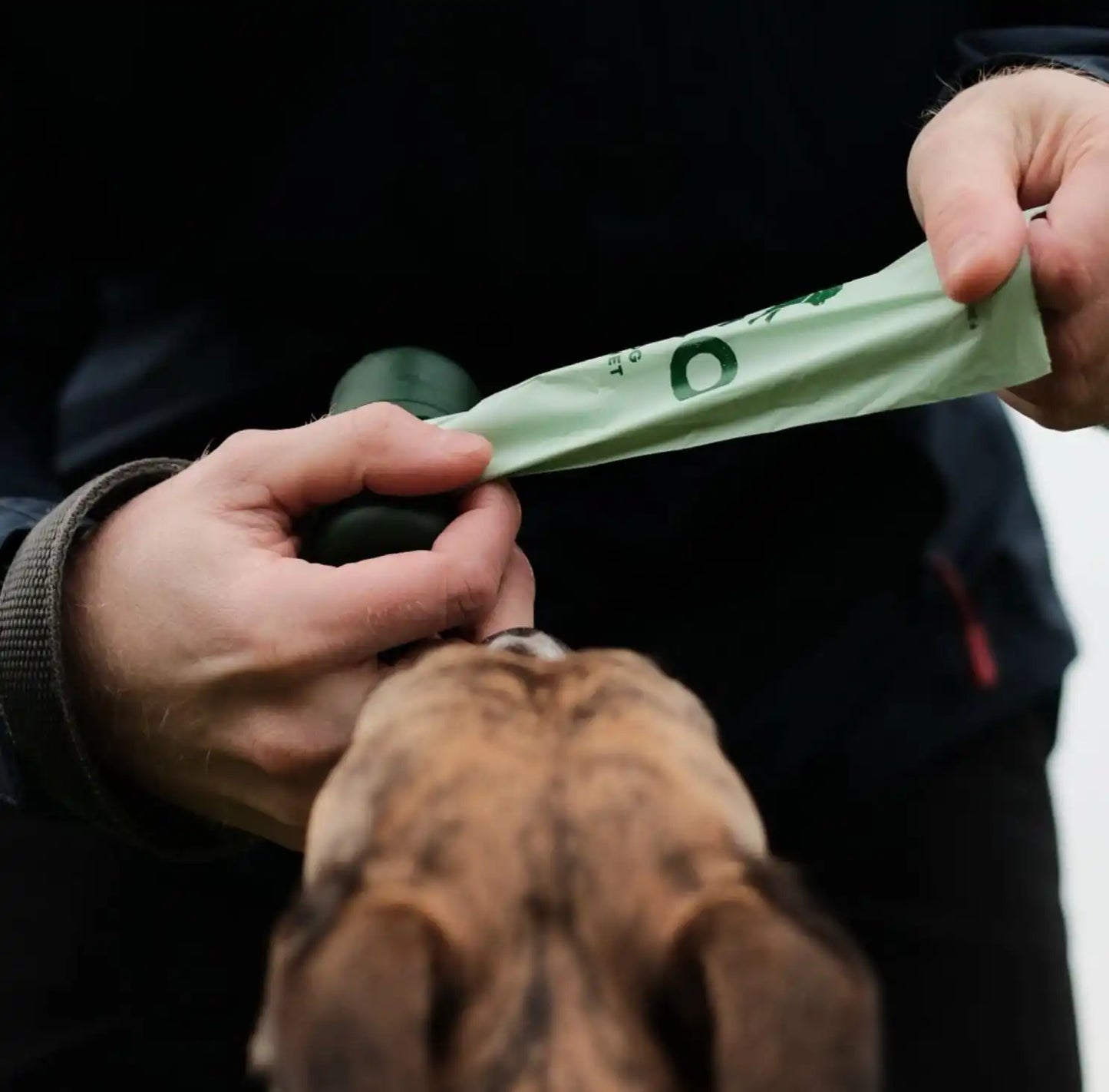 Одноразові пакетики для прибирання за собаками Beco Pets без запаху 120 шт (8 рулонів по 15 шт)