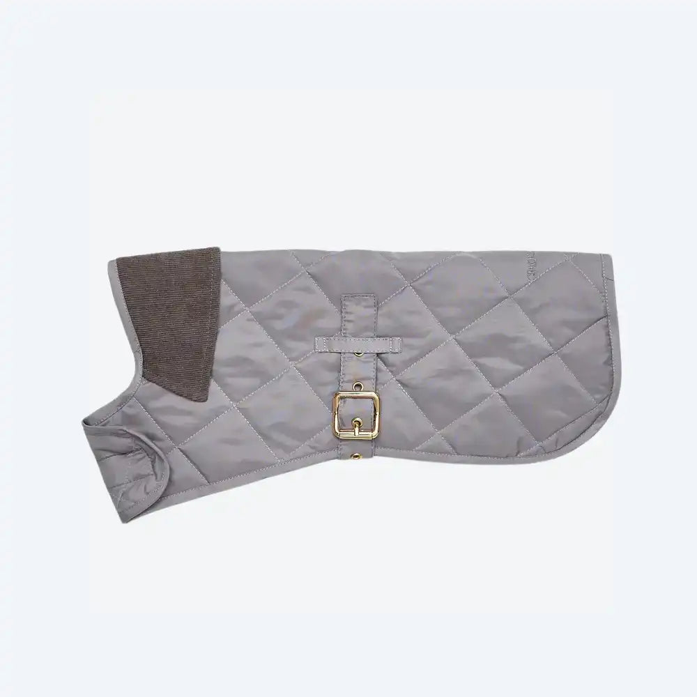 Попона водонепроникна стегана для собак сіра ChouChou