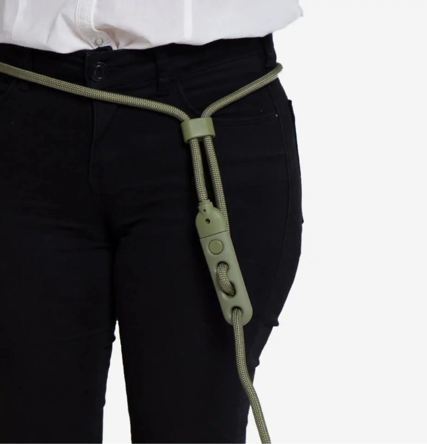 Повідець для собак Zee.Dog - Army Green Hands-Free 120 - 240 см