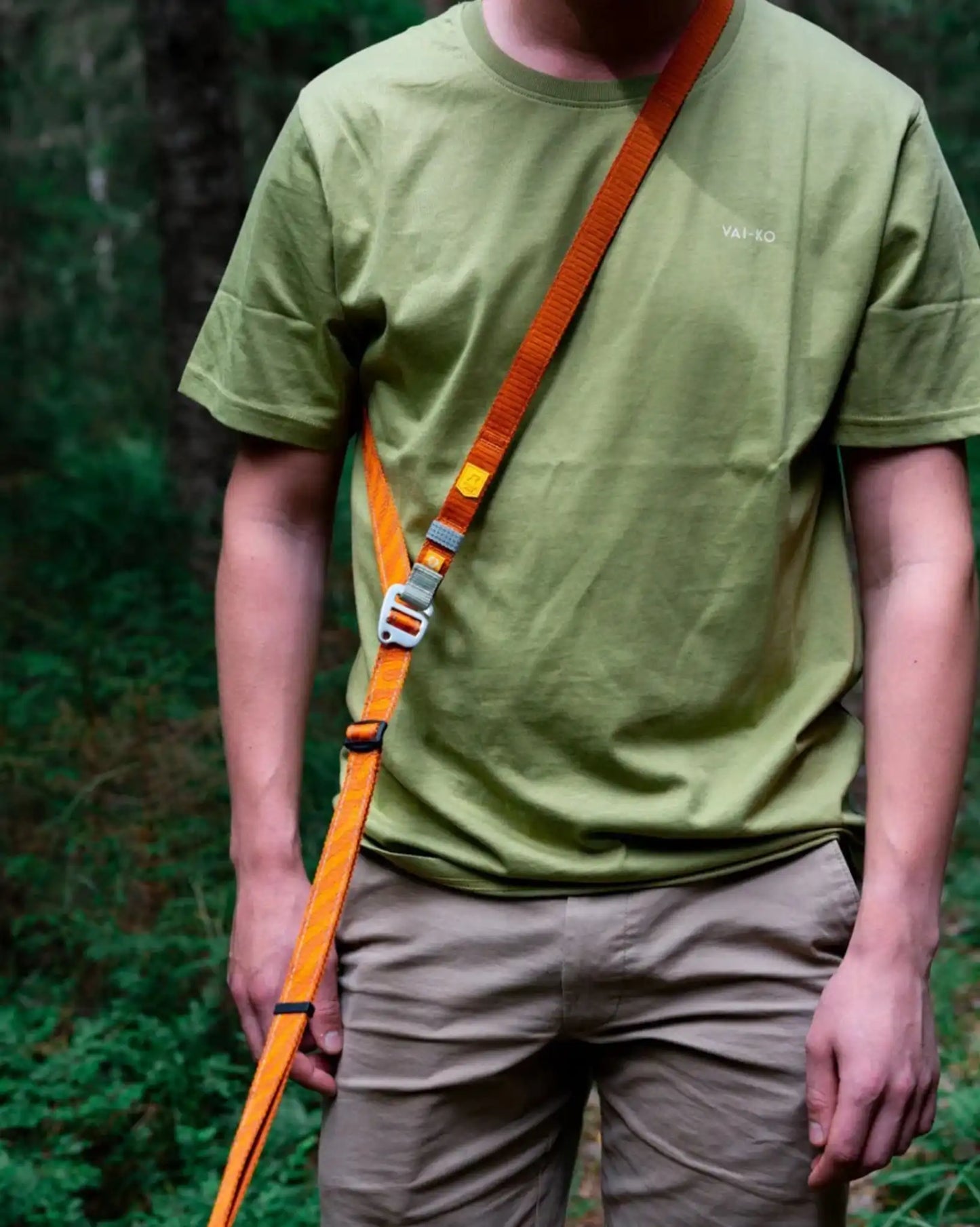 Повідець - перестібка Multi-use для собак Wooly Wolf Roam Adjustable Leash Terracotta Ripple