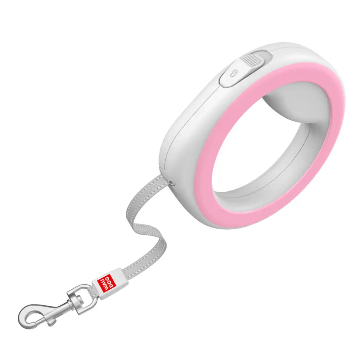 ПОВІДЕЦЬ-РУЛЕТКА ДЛЯ СОБАК WAUDOG R-LEASH, КРУГЛА, XS-M, ДО 40 КГ, 2,9 М, СВІТЛОВІДБИВАЮЧА СТРІЧКА