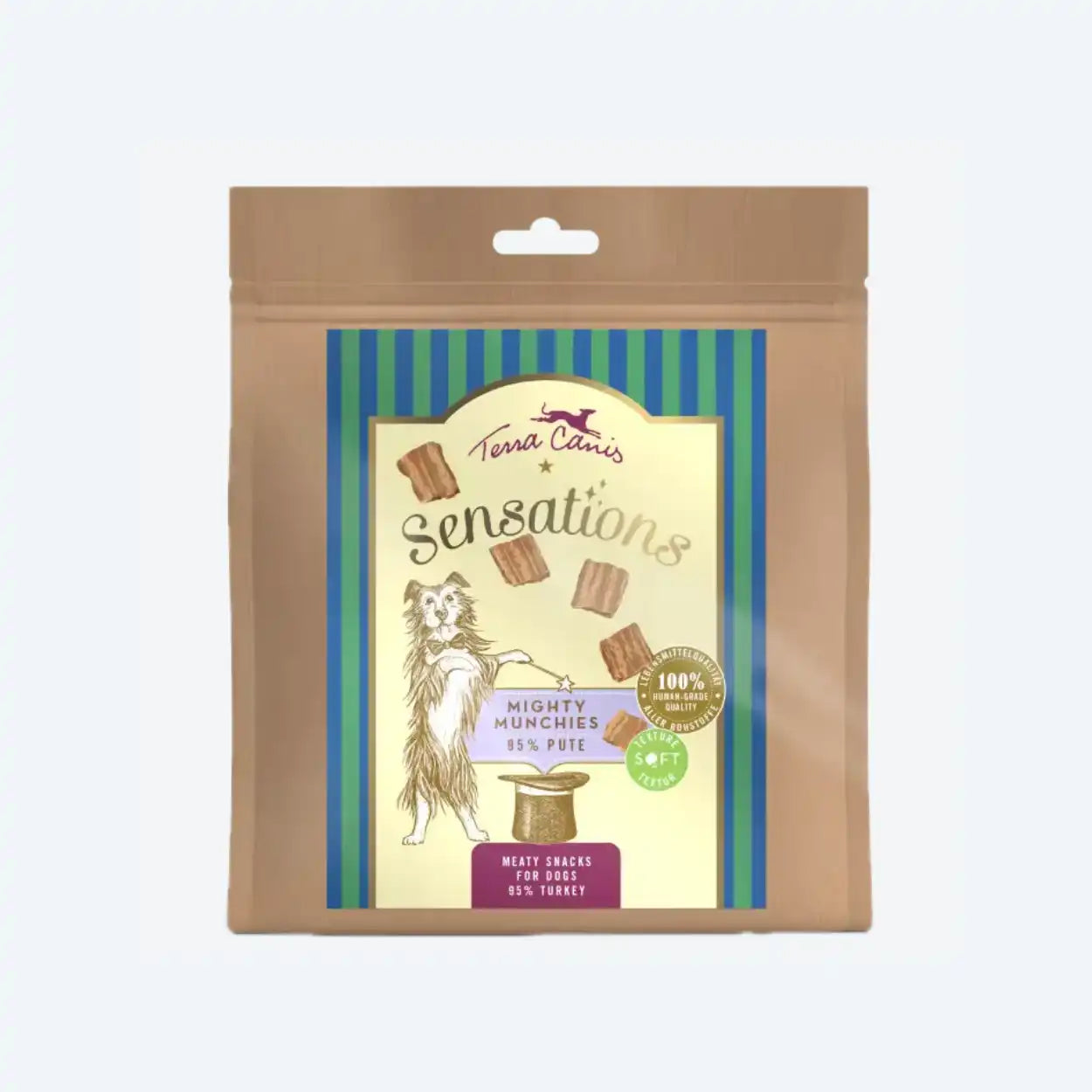 Смаколики для собак Terra canis SENSATIONS Mighty Munchies Індичка 90г