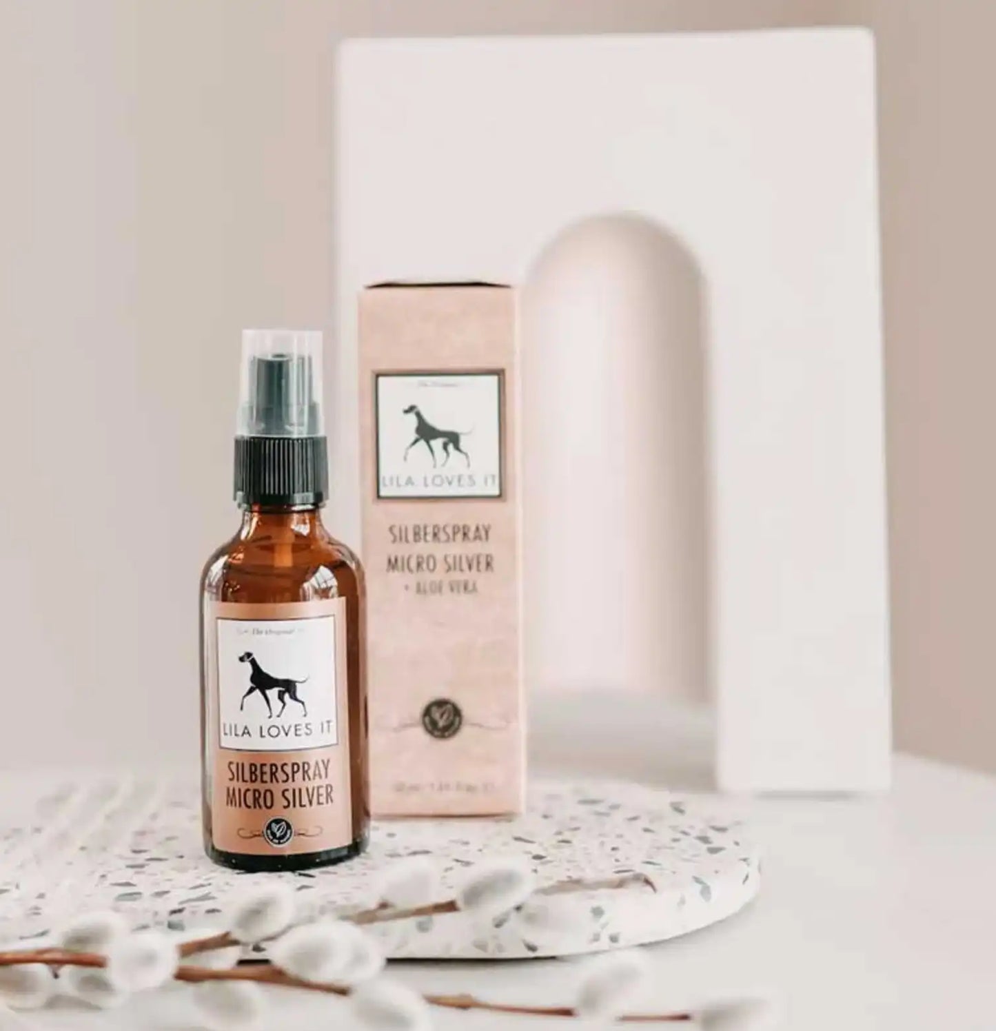 Спрей проти запалень та подразнень Lila Loves it Silberspray Micro Silver + ALOE VERA 50 мл