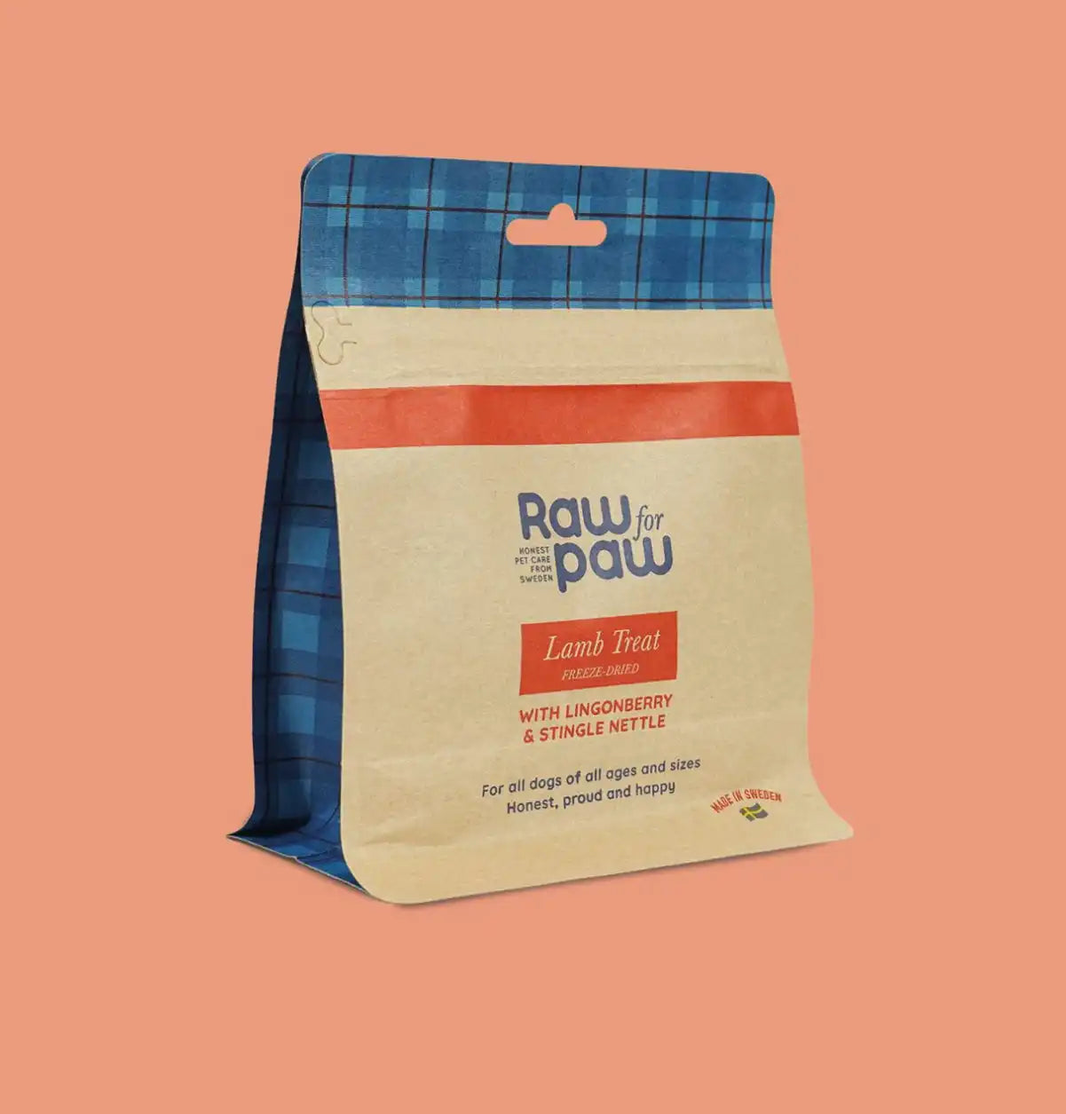 Сублімовані Ласощі для собак з Ягня, брусниці та кропиви Freeze-Dried Raw for Paw, 50 грамів