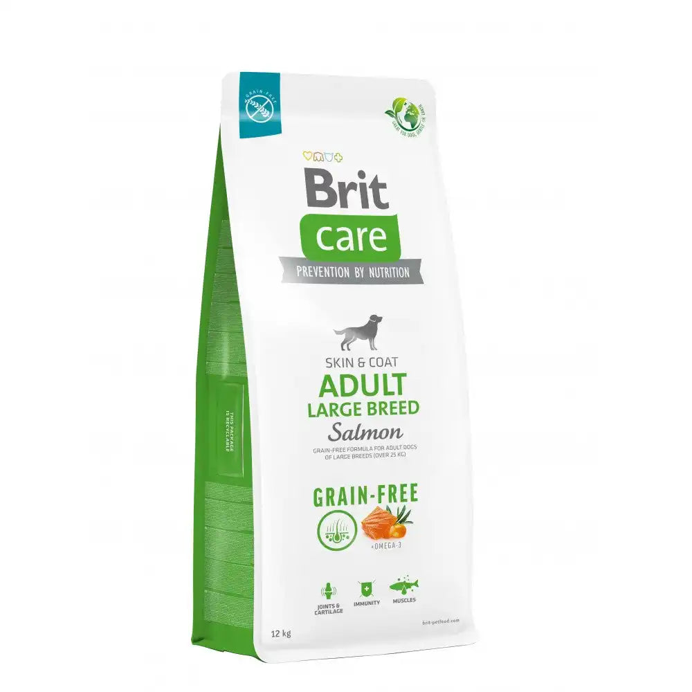 Сухий корм Brit Care Dog Grain-free Adult Large Breed для собак великих порід, беззерновий з лососем