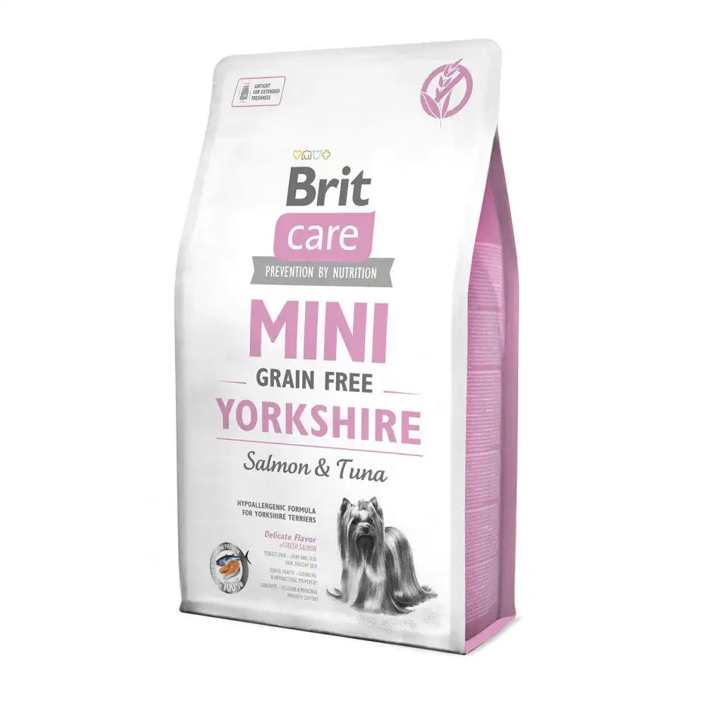 Сухий корм Brit Care GF Mini Yorkshire для йоркширських тер'єрів, з лососем та тунцем