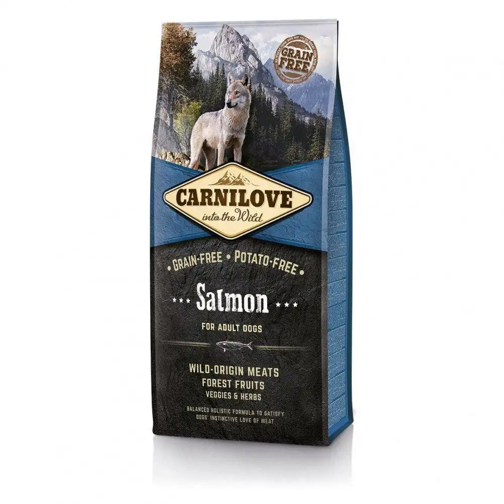 Сухий корм Carnilove Salmon для дорослих собак всіх порід, лосось