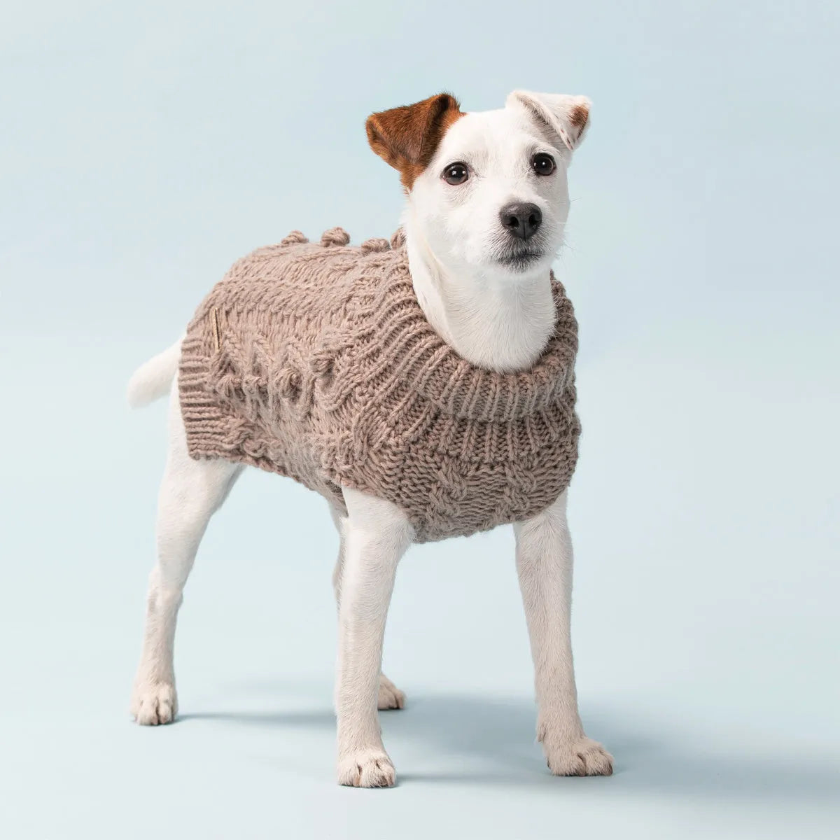 Светр для собак Handmade Knit Taupe Paikka
