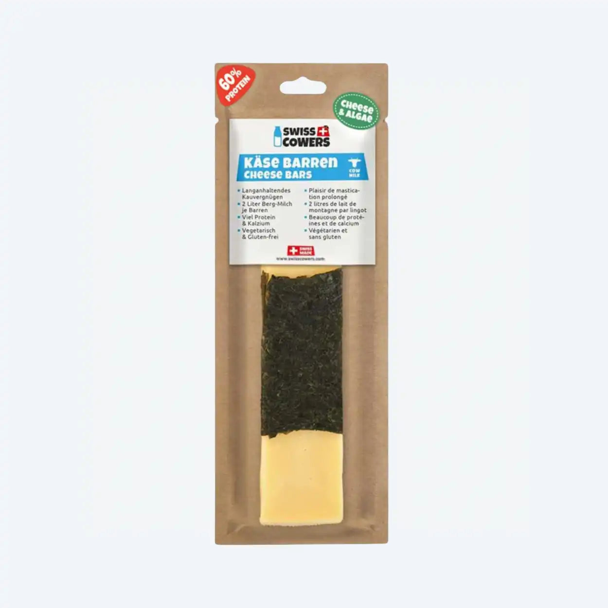 Сирний батончик з морськими водоростями SwissCowers - Seaweed