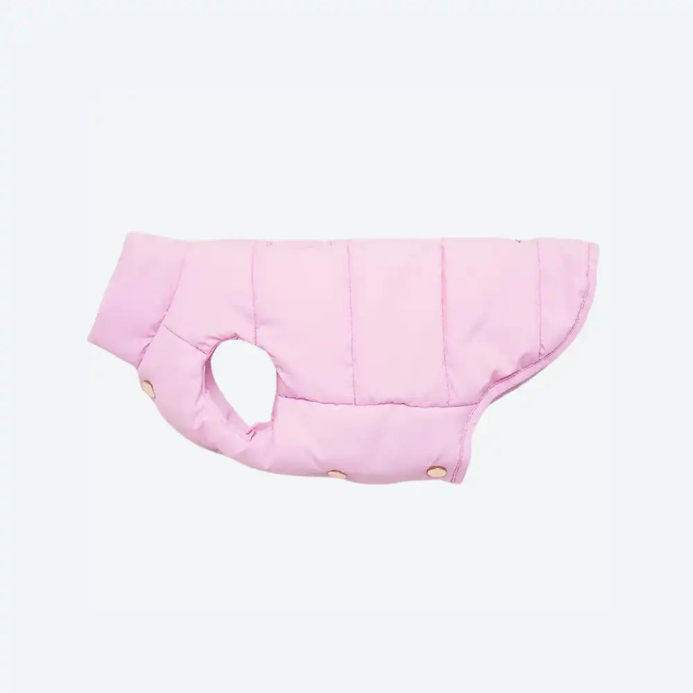 Жилетка-пуфер для собак рожева ChouChou