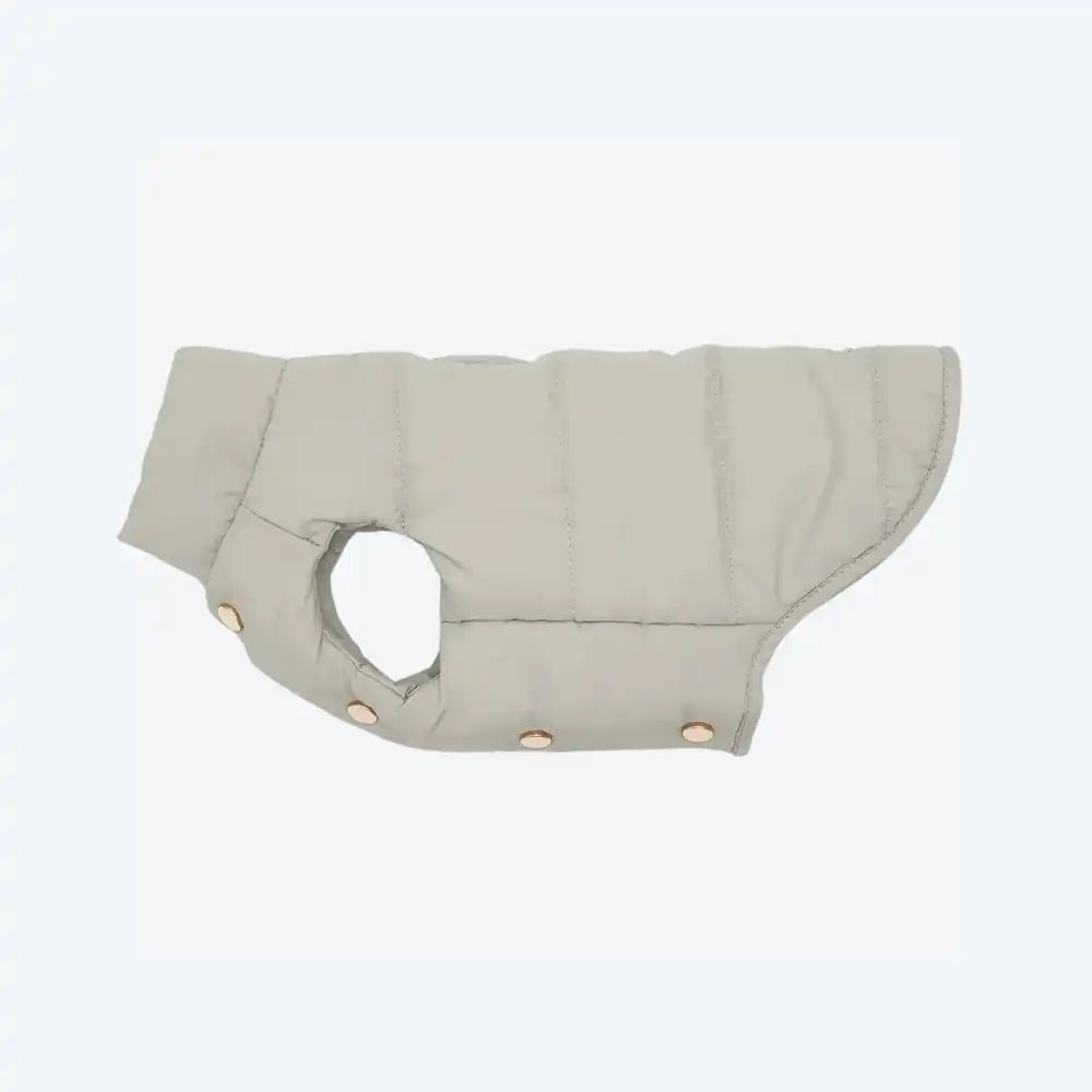 Жилетка-пуфер для собак сіра ChouChou