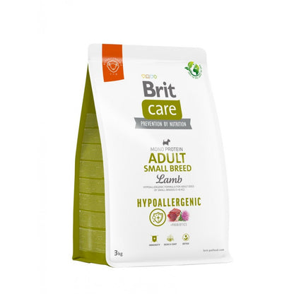 Корм для собак малих порід Brit Care Dog Hypoallergenic Adult Small Breed гіпоалергенний з ягням