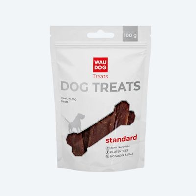 Ласощі для собак WAUDOG Treats "Качине в'ялене м'ясо", 100 г