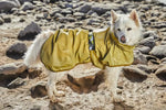 Рефлекторний дощовик для собак Hurtta Mudventure Reflective Coat Жовтий