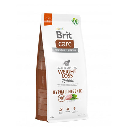 Сухий корм Brit Care Dog Hypoallergenic Weight Loss для собак із зайвою вагою, гіпоалергенний з кроликом
