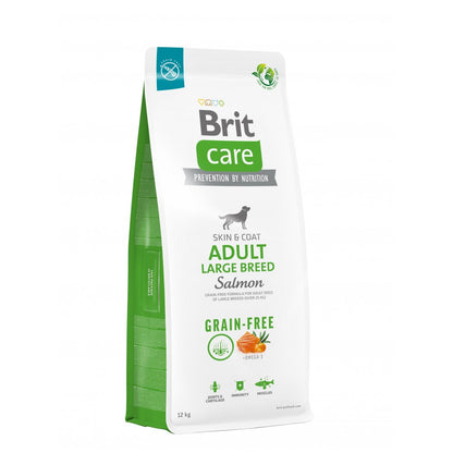Сухий корм Brit Care Dog Grain-free Adult Large Breed для собак великих порід, беззерновий з лососем